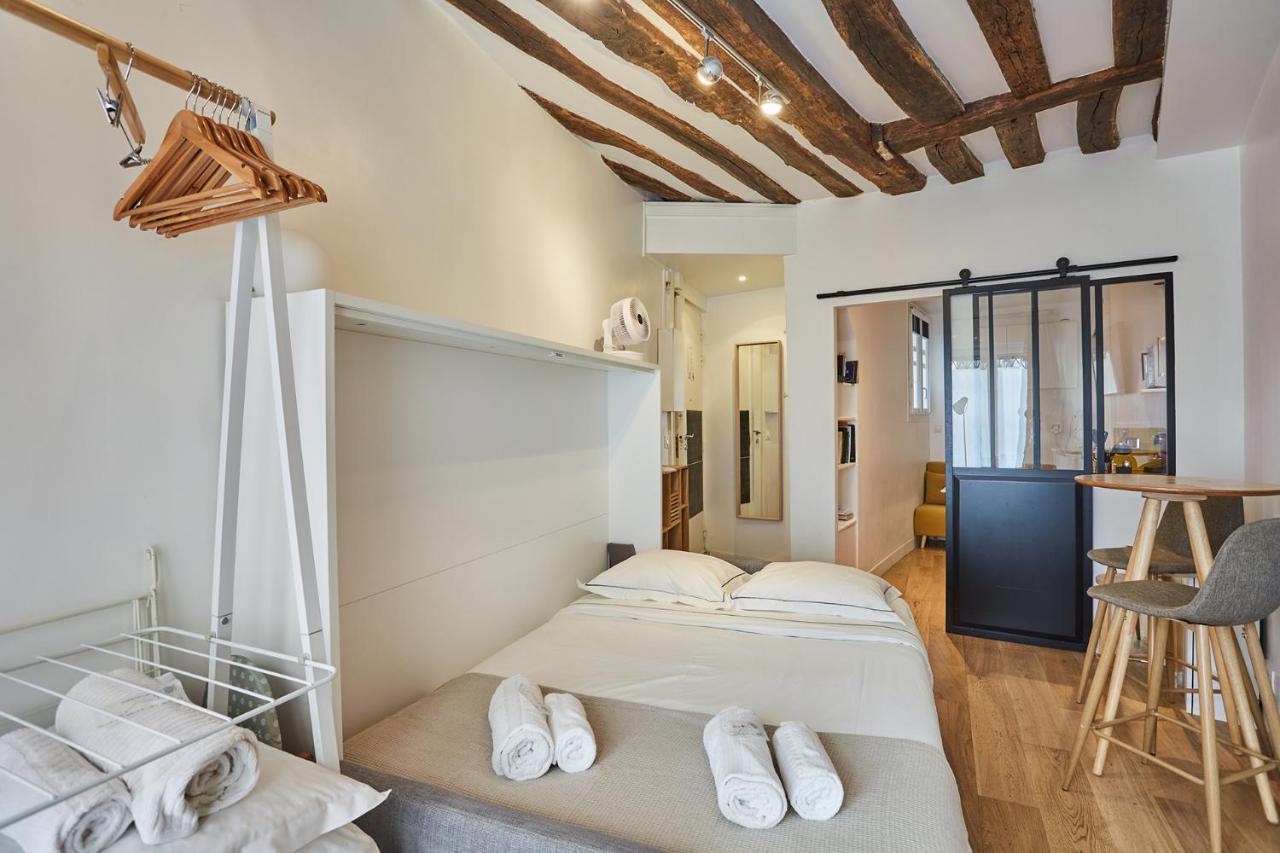 Studio Le Marais Renove / Paris Historique Apartment Ngoại thất bức ảnh